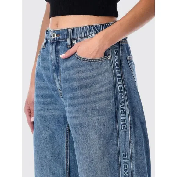 Alexander Wang Jeans Woman Blue